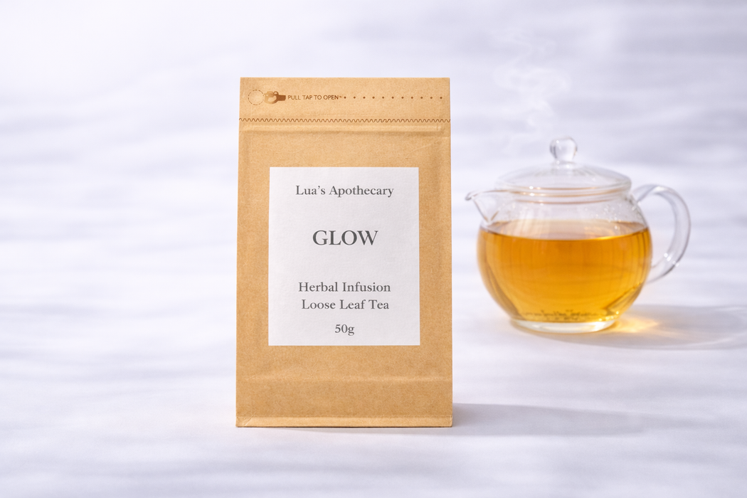 GLOW Herbal Infusion | Radiance & Daily Vitality | Lua’s Apothecary